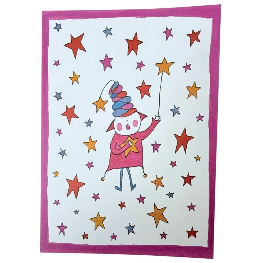 Reach for the Stars Fairy 7 Blank Greeting Cards Graduation Birthday